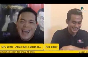 【The Ernie Chen Show 】Fizo Omar, seorang usahawan muda dan juga seorang selebriti Malaysia